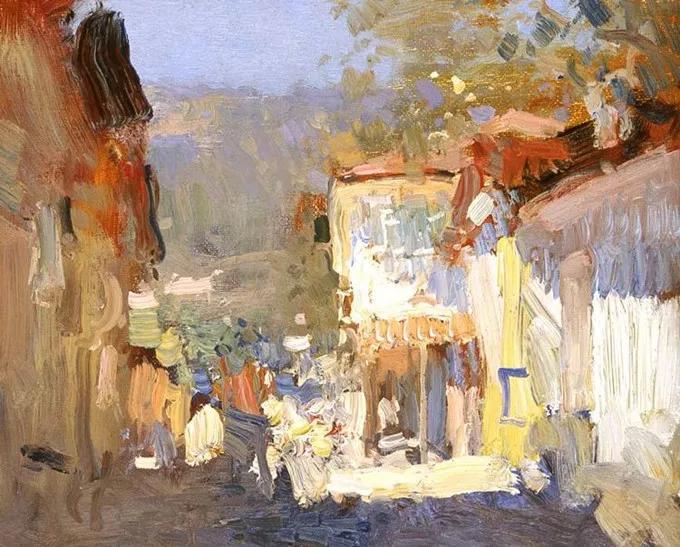 俄罗斯画家的油画艺术美到极致,中俄风景油画作品