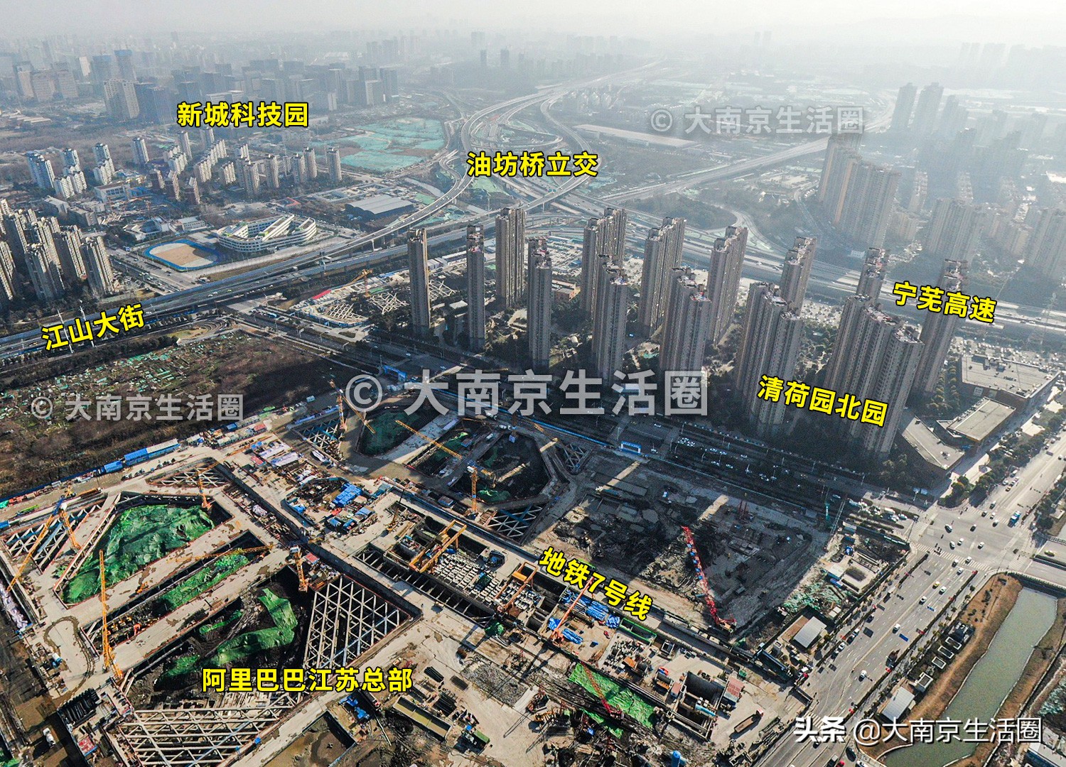 南京最大安置房区域,南京最牛逼的安置房