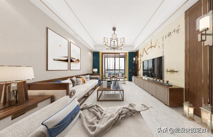 中式诗意栖居设计,中航城600平米院子