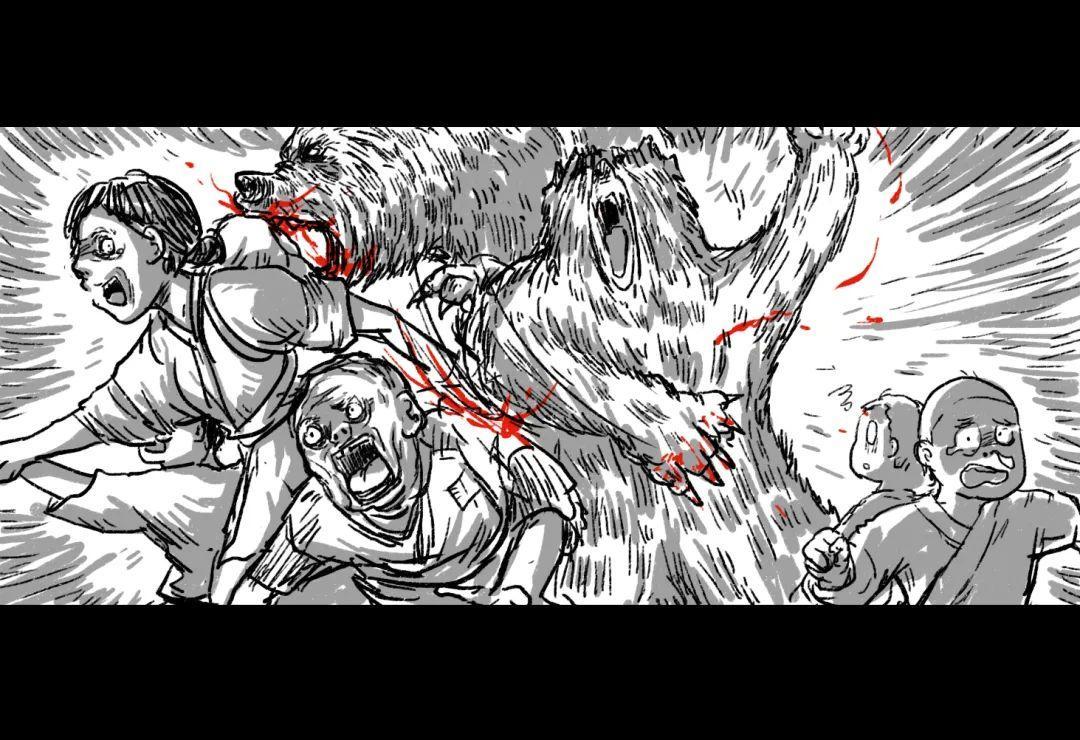 猛兽袭人事件】三毛别*案惨**