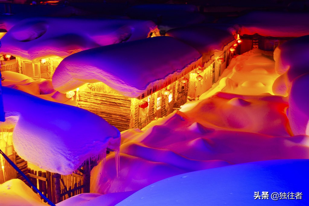 洁白的童话世界,洁白无瑕的白雪