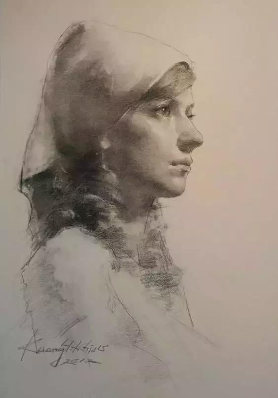 “教素描者不懂素描,考素描者不知素描之优劣,可悲,可叹!”