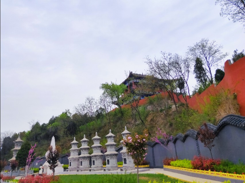 凤翔县灵山寺庙,佛教圣地灵山寺