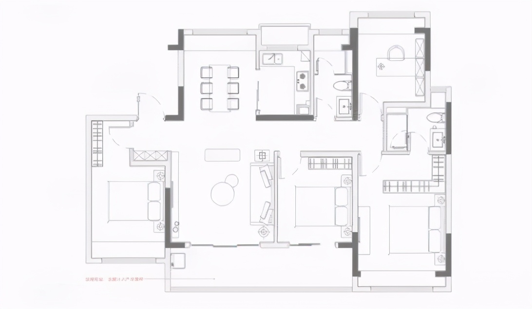 新希望锦麟芳华2房138平出售,苏州园区锦麟芳华