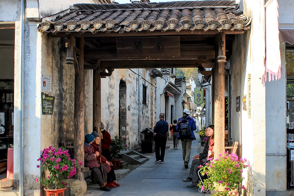 婺源不为人知徽派古村落,婺源江湾汪口古村