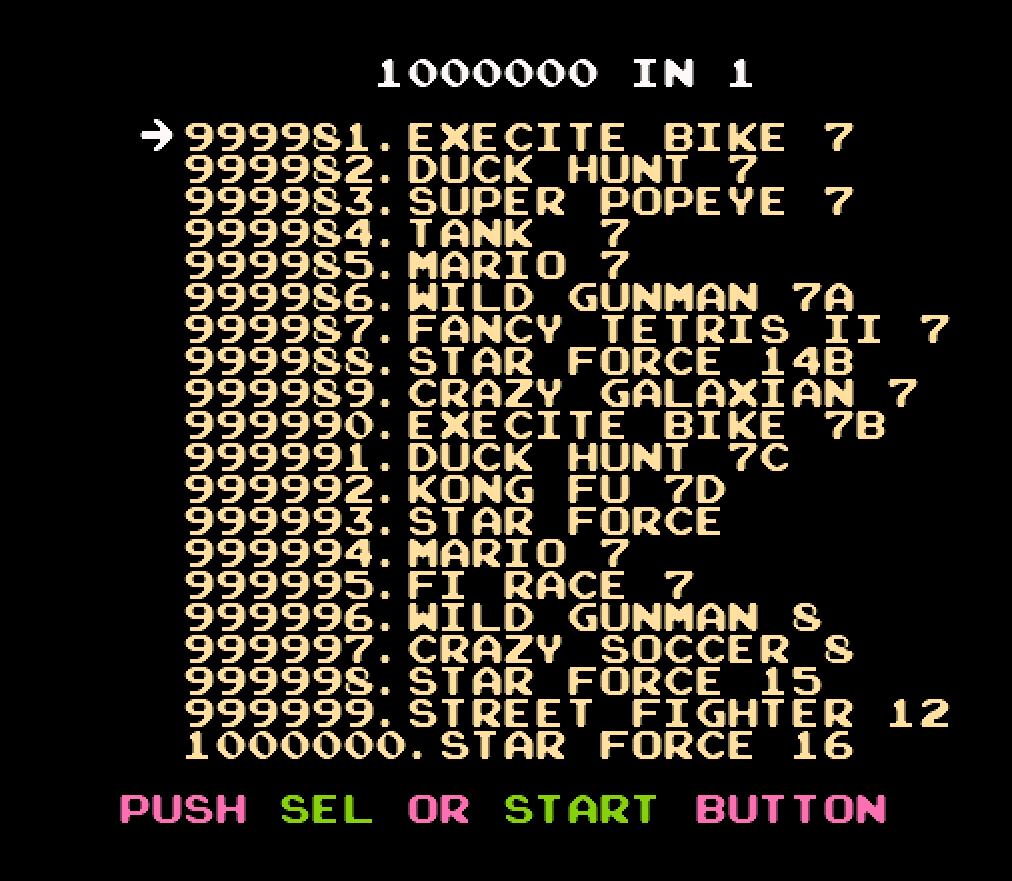 500合1红白机卡带的无耻套路，玩家被骗几年后才幡然醒悟