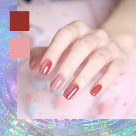 今年最流行的美甲颜色款式显白,什么色系显手白单色美甲款式图片