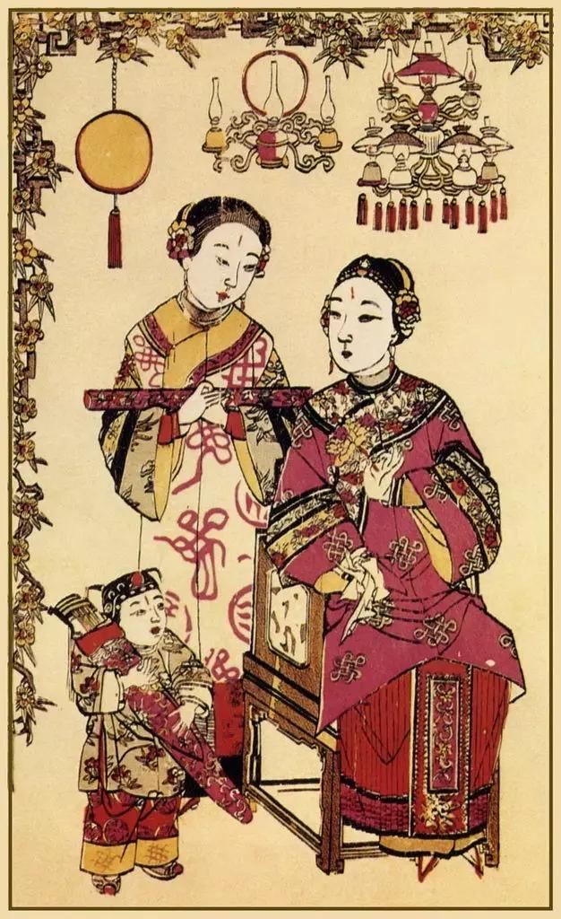 古画里除夕的传说与习俗，好看