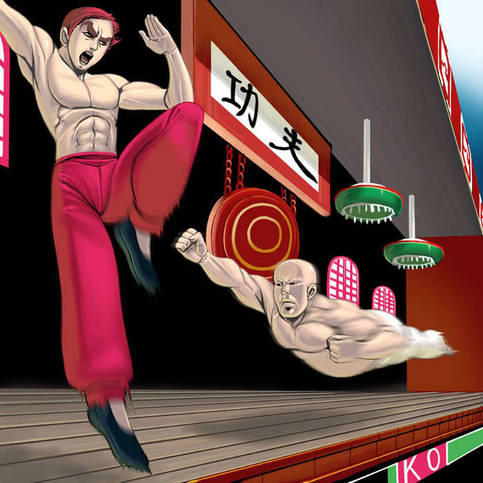 经典fc游戏功夫,童年fc游戏隐藏这么多年的秘密