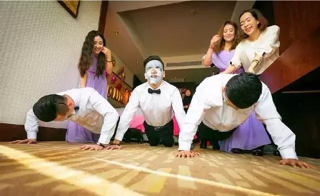 夏季浪漫婚礼游戏,婚礼游戏还能这样玩