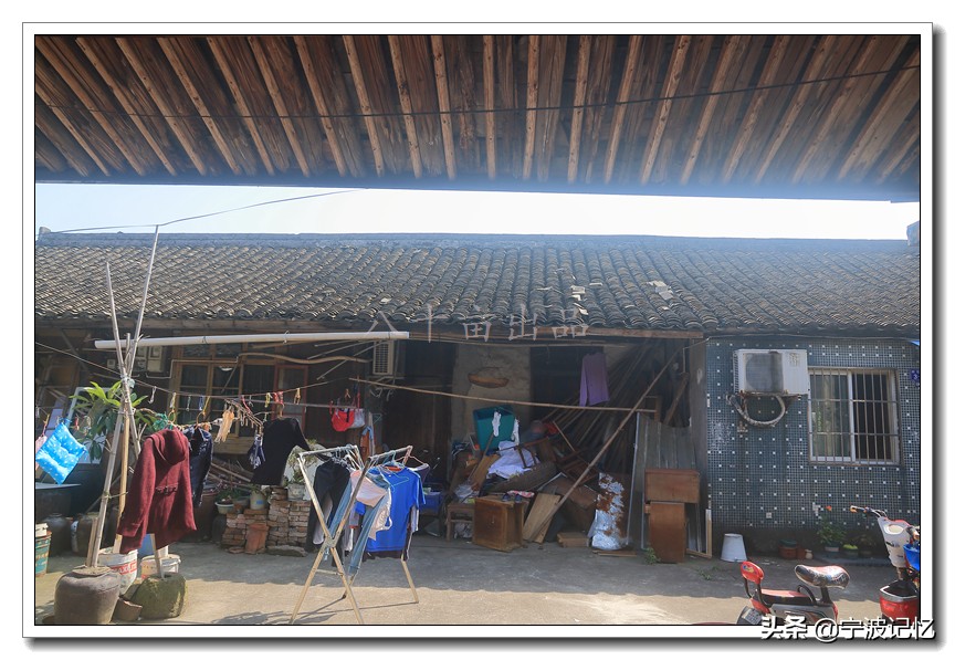 宁波北仑小港布旗岭石屋古村,大碶头古村