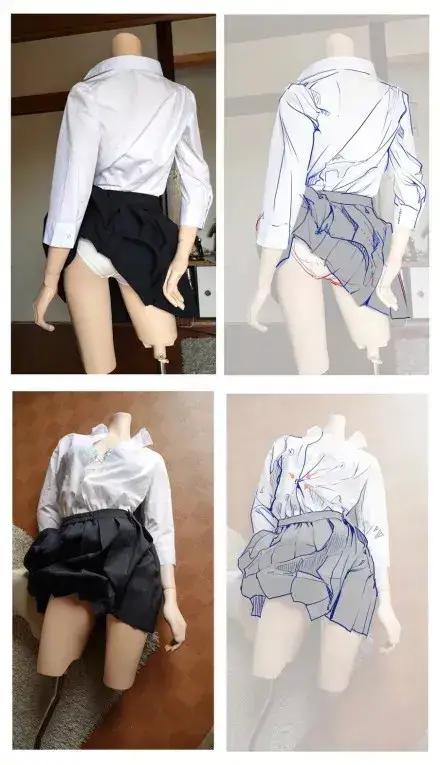 褶皱到底该怎么画,绘画板画线断线