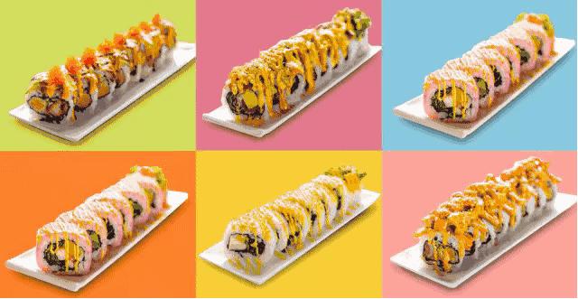 日本网红高端寿司,夏季简单网红寿司