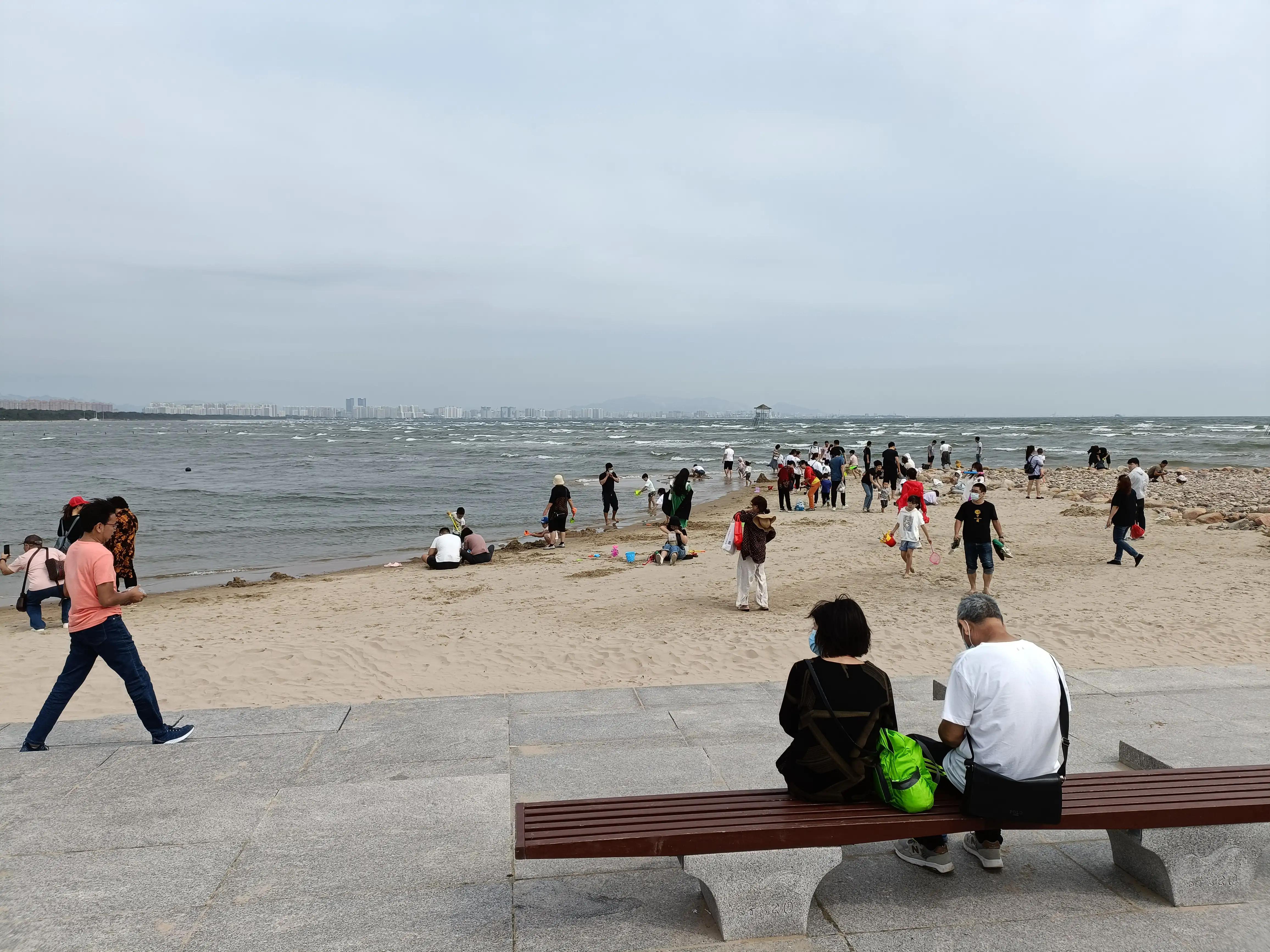 北戴河天空和海洋,北戴河海景好看还是三亚好看