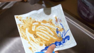 只吃饭不想洗碗？moyori魔力清洁豆豆擦，油腻腻的锅碗盆一抹即净