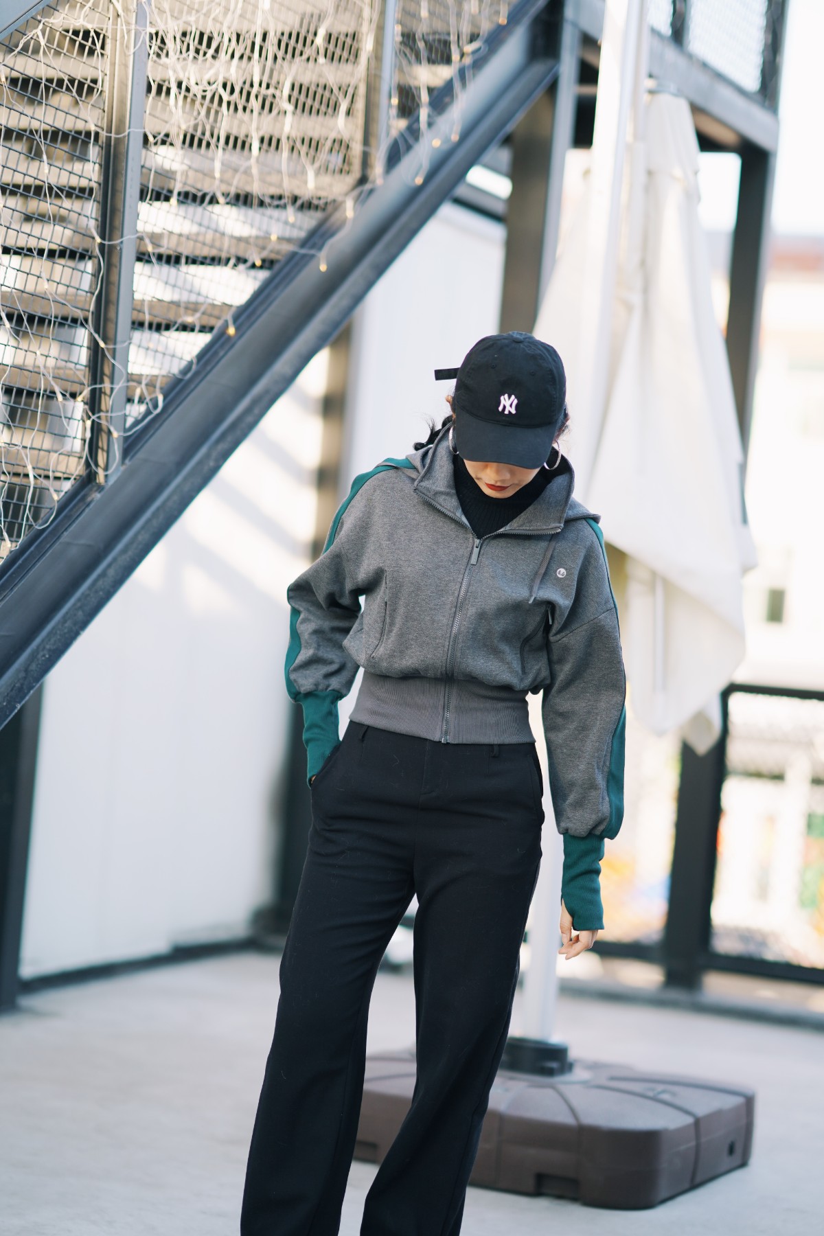 棒球帽真的好，有了它秒变chicgirl