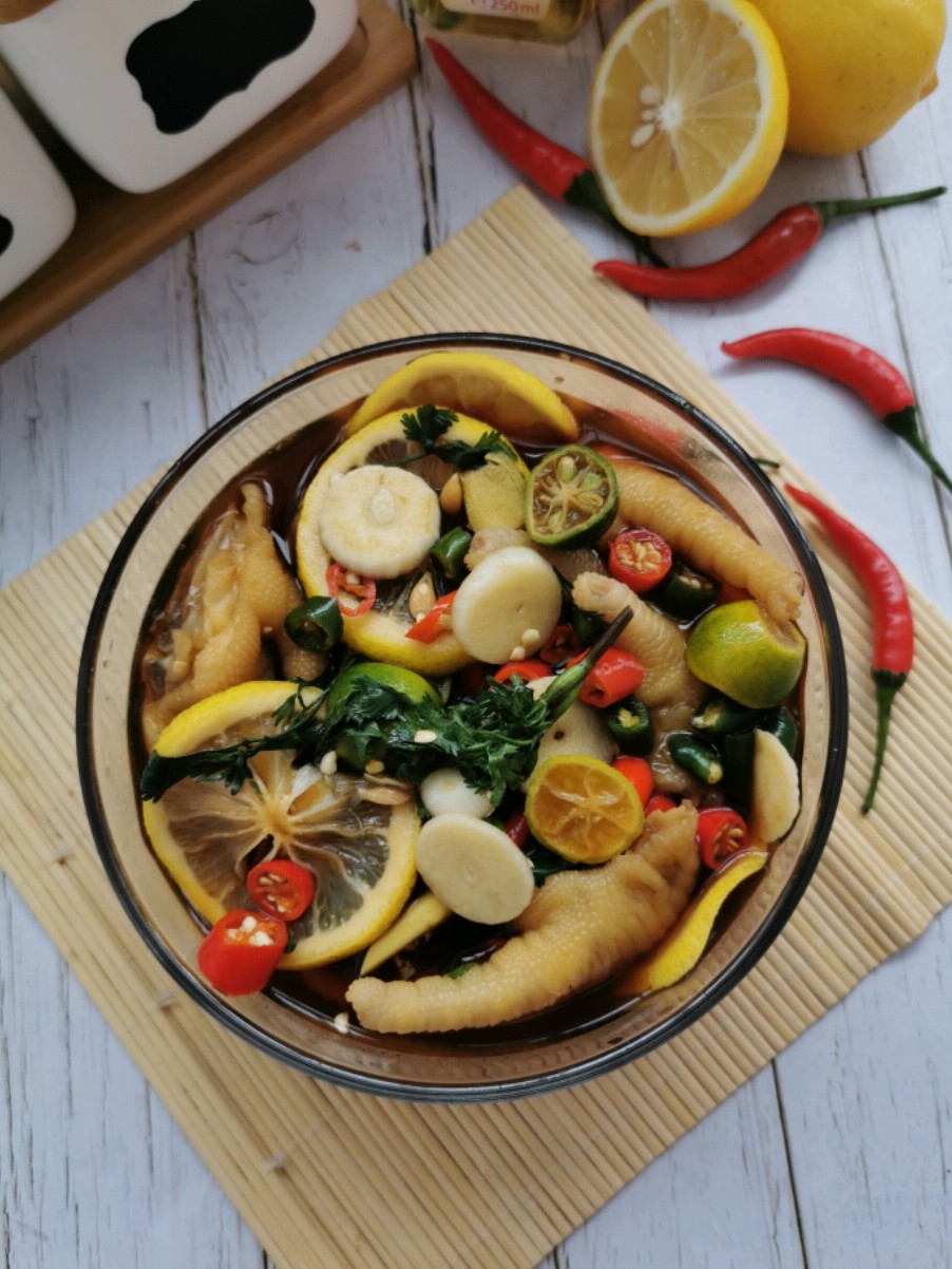 酸酸辣辣好开胃夏天必备网红鸡爪,网红鸡爪简单易做又好吃