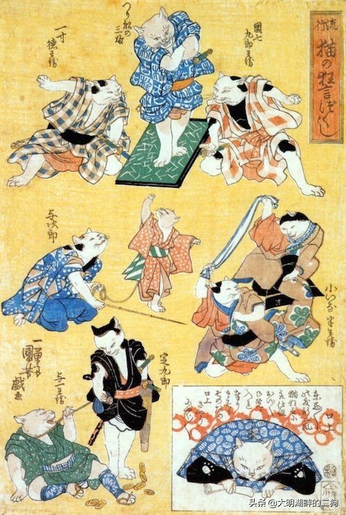 日本皇室特别喜欢给动物封官,每一个级别都比大名高