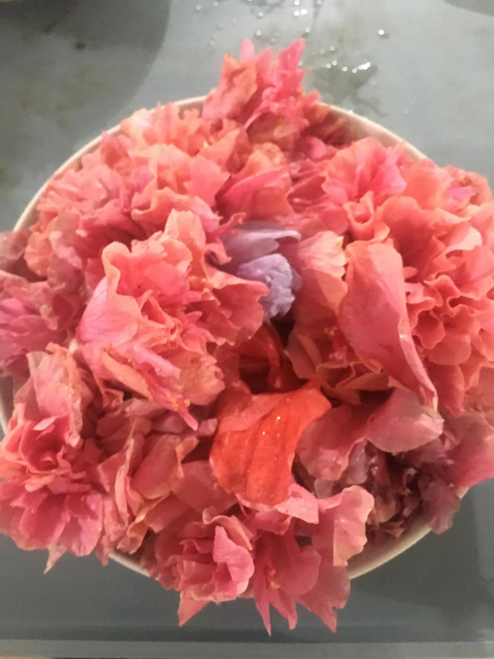 你知道韩国的国花：木槿花么？用来配鸡煲鲜美异常