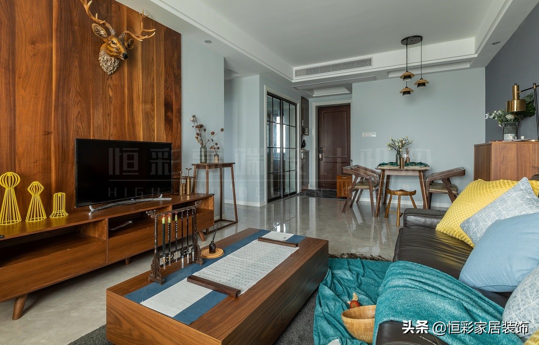 【国风美域】89㎡北欧混搭|往北以南