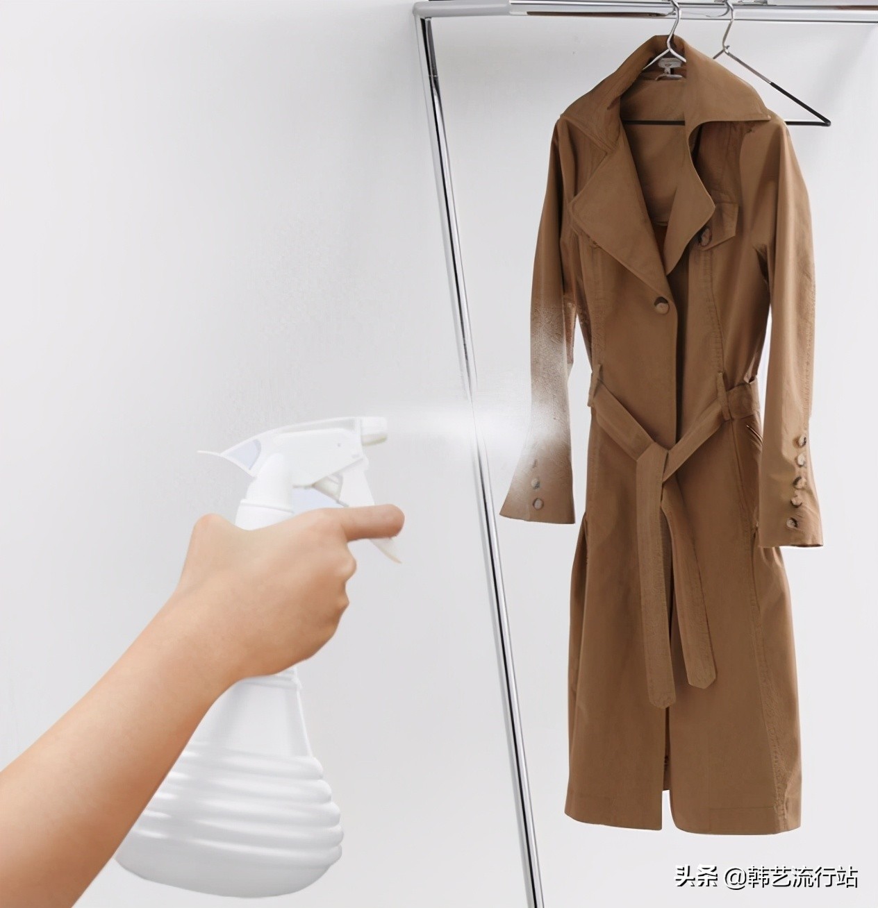 韩国风衣穿搭高级感,韩国风衣配什么衣服好看