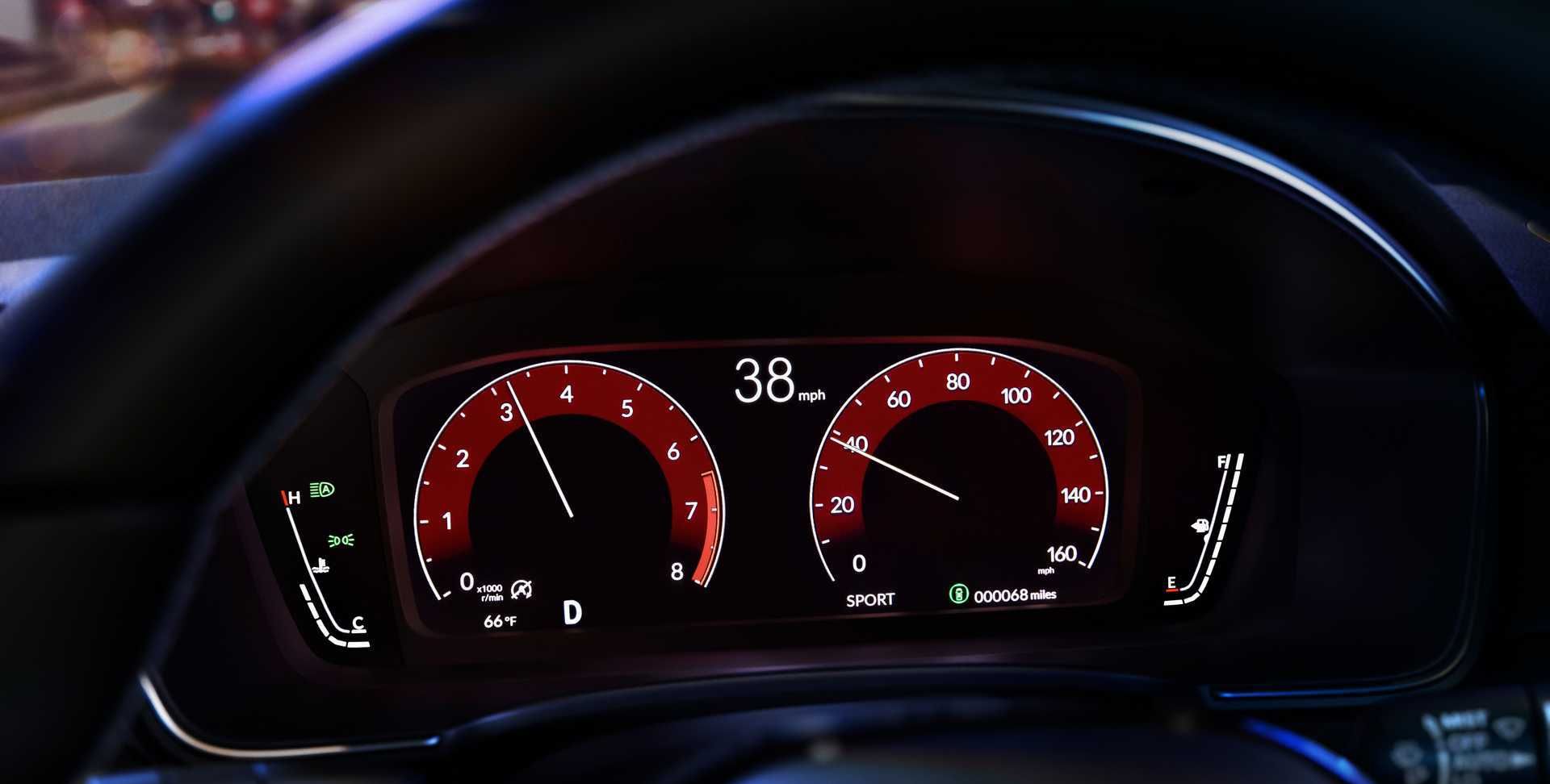 11代本田思域全方面讲解,第11代本田全新思域官图解析