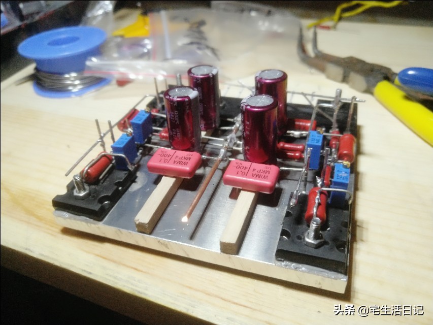 diy木制功放机箱,电脑外壳自制功放机箱