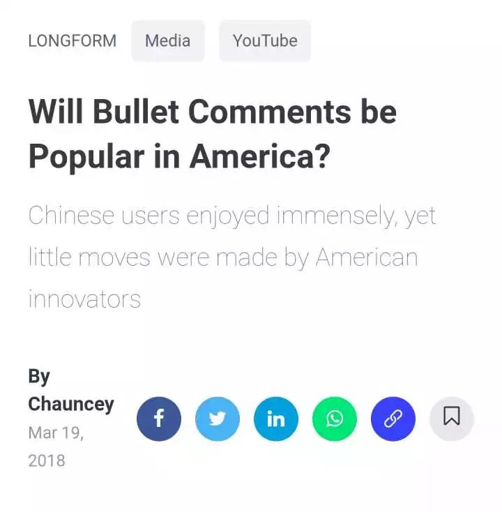 为什么弹幕全是中文模式,弹幕为什么在英文中不流行