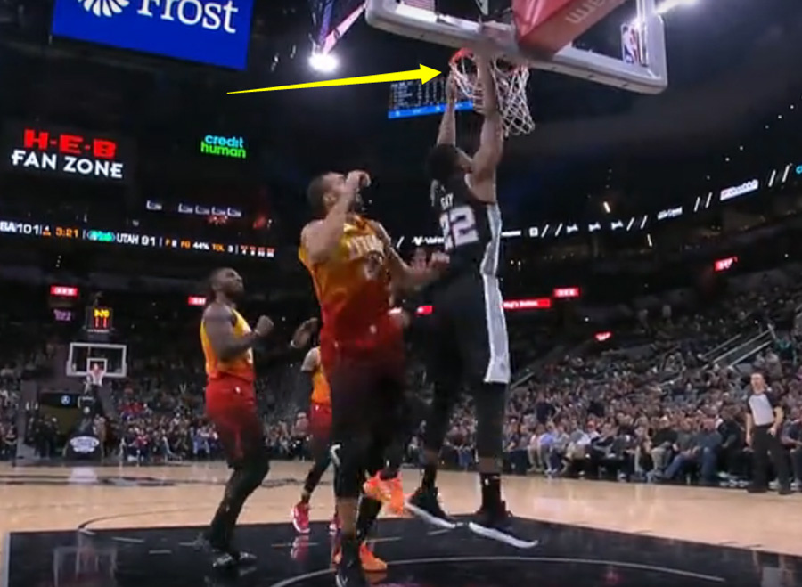 霍姆斯隔扣戈贝尔视频,戈贝尔连续封盖格林