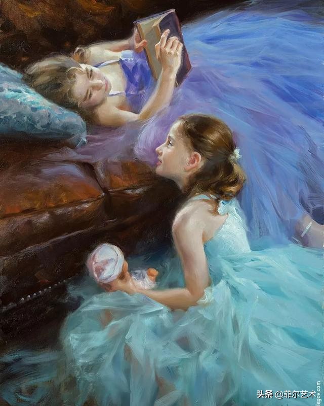 「经典油画」超美超性感的俄罗斯女郎人体油画欣赏