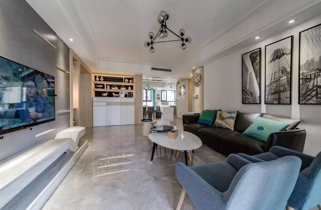 客厅地砖搭配效果图,客厅750x1500瓷砖墙横铺还是竖铺