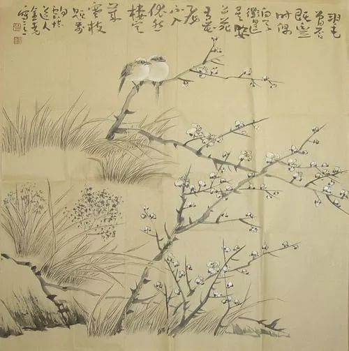 素朴的一花一草、精巧的一鸟一雀