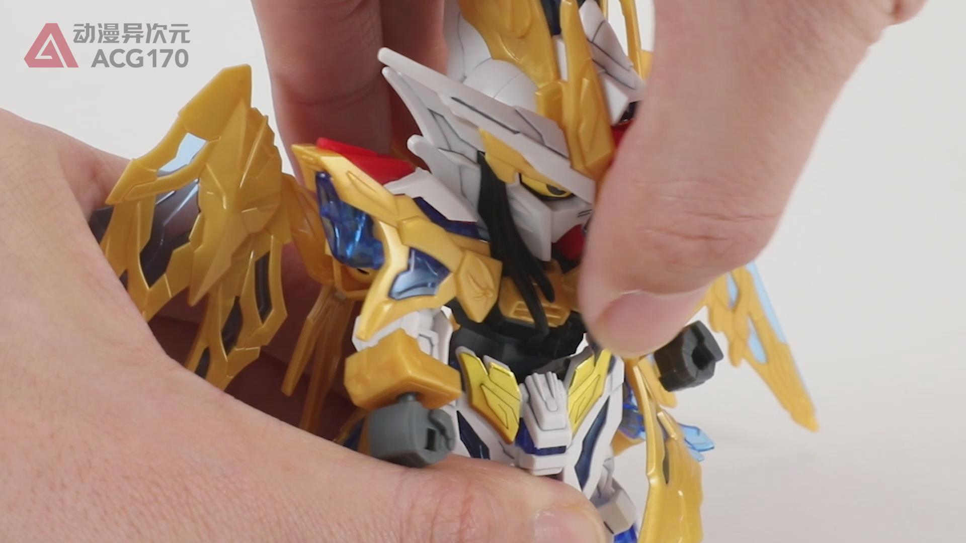 sd高达三国创杰传诸葛亮模型,高达创杰传诸葛亮