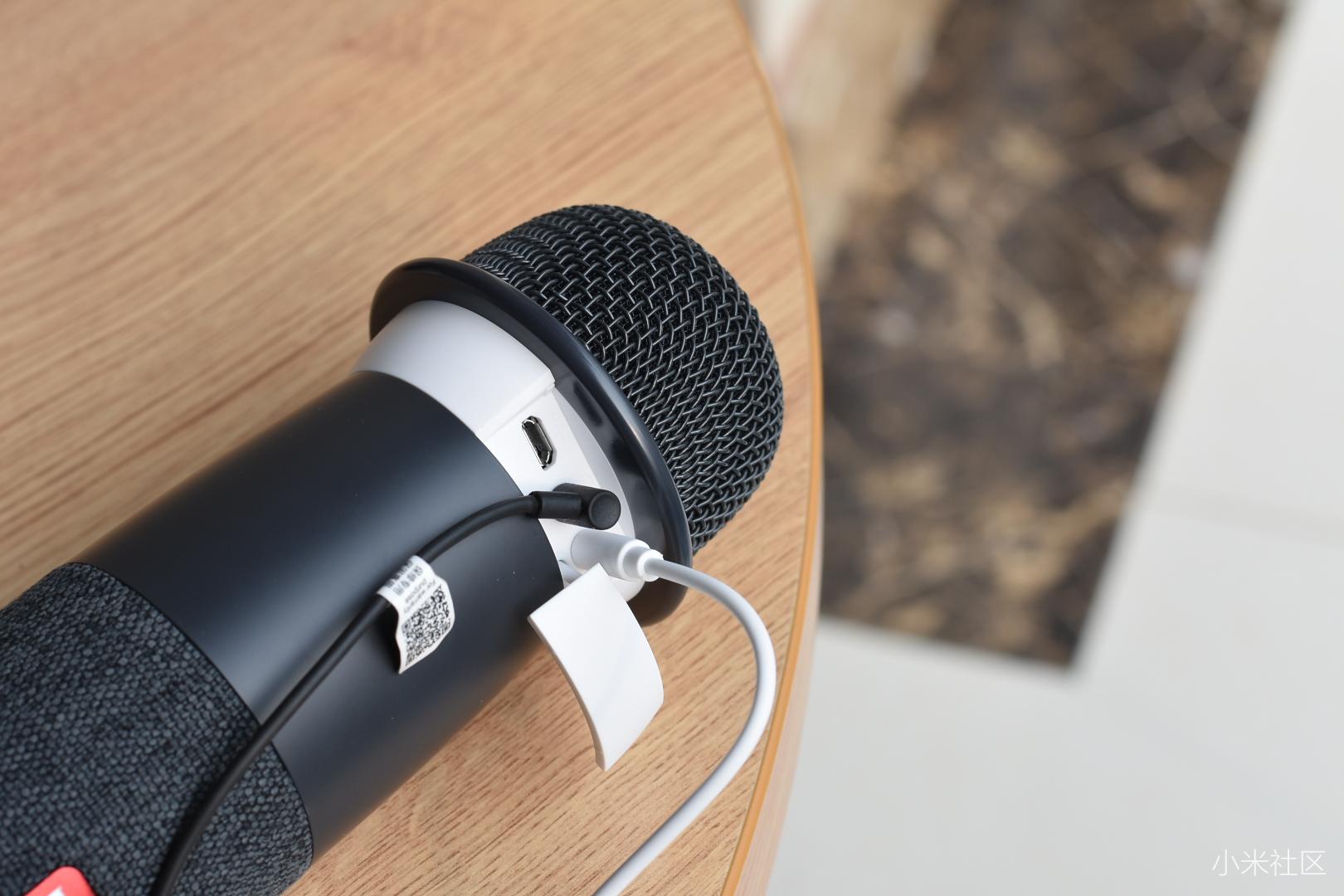 话筒音响一体麦克风测评唱吧,唱歌麦霸话筒多功能