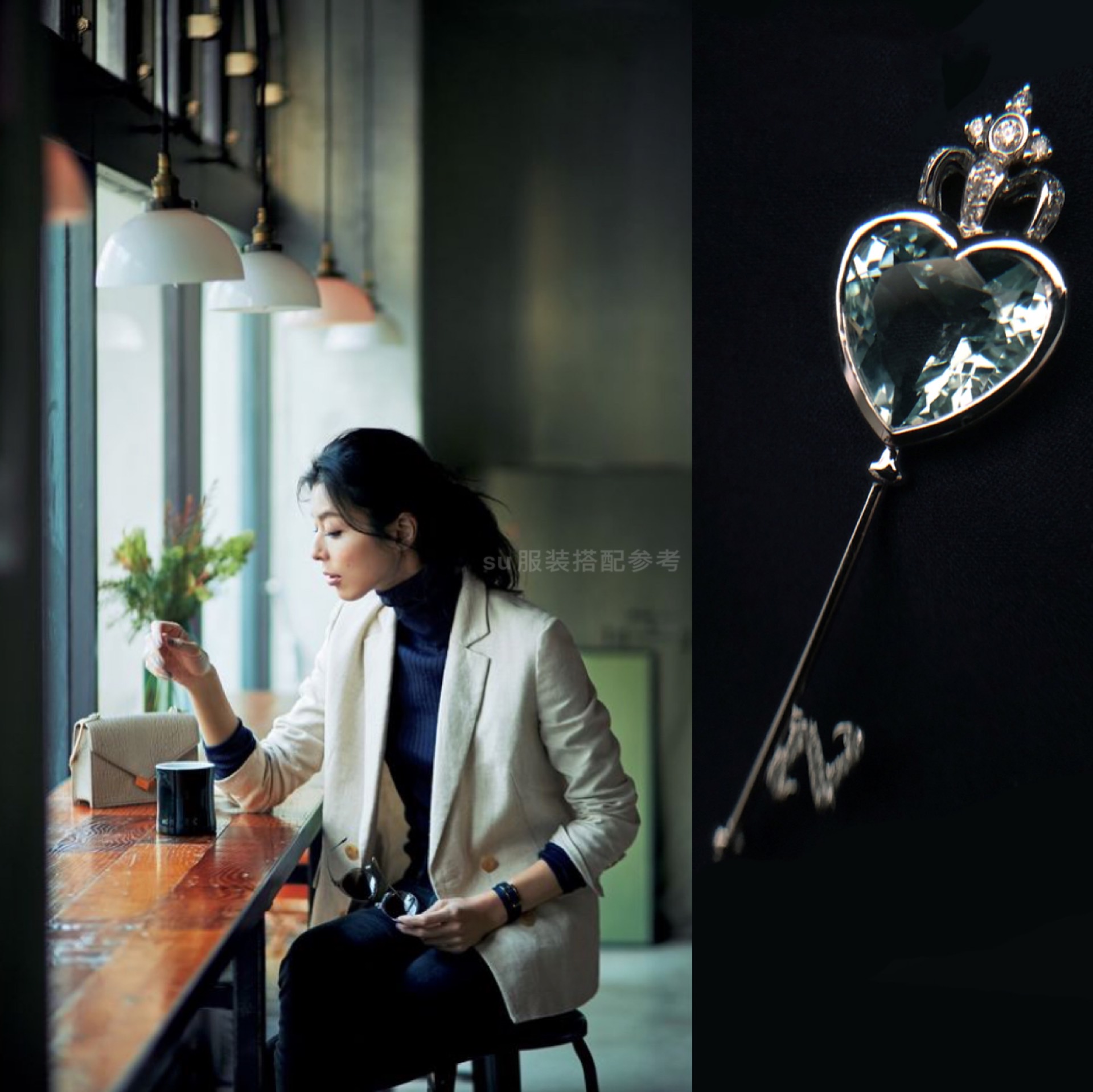 秋冬毛衣链百搭款,秋冬毛衣链项链配饰高档气质