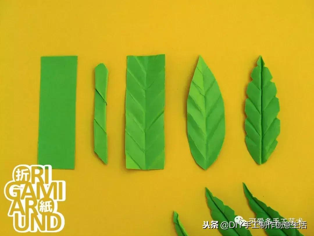 各种折纸花教程,折纸郁金香花的折法