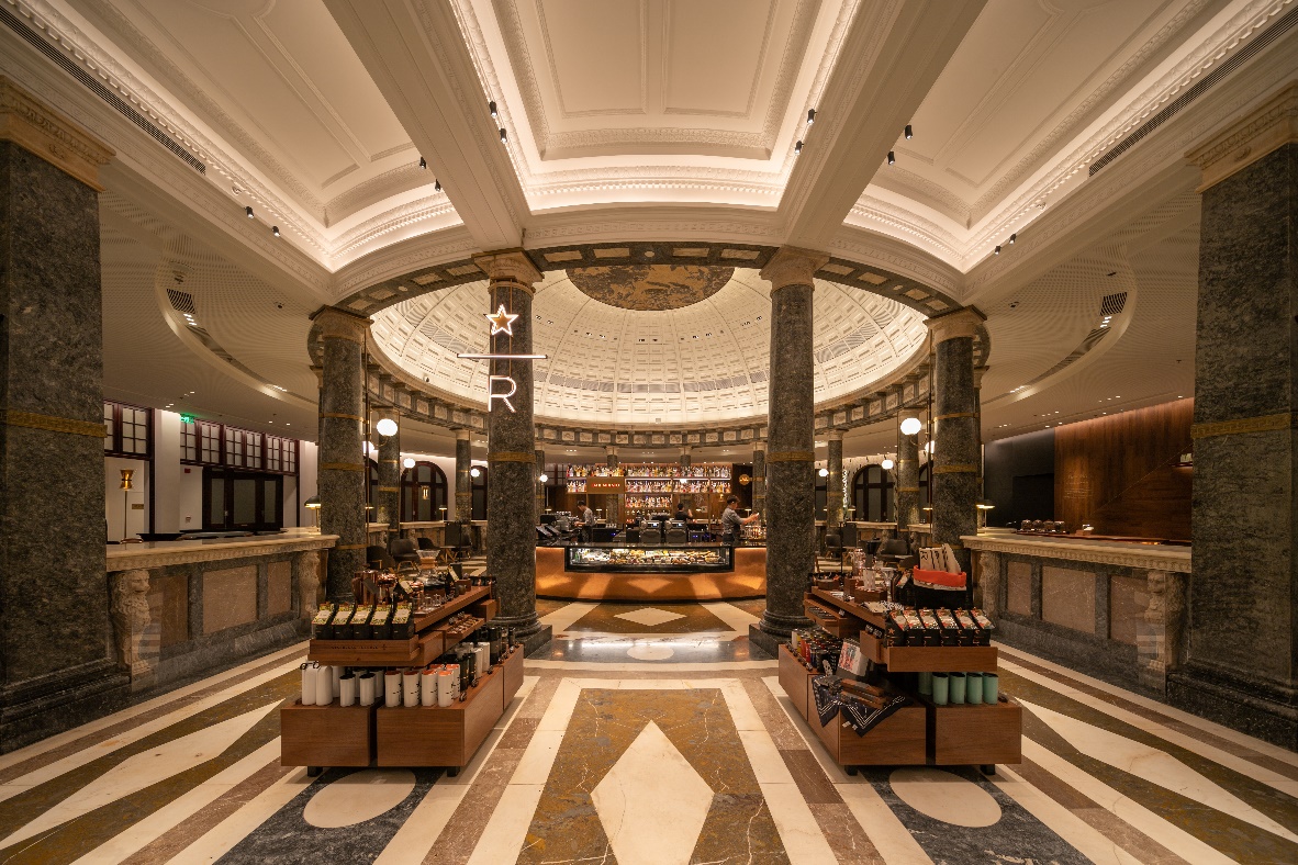 星巴克臻选天津开业,星巴克臻选恒隆天津