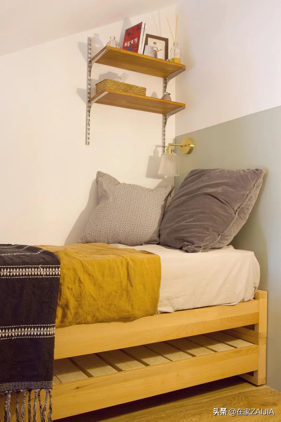 不服输的北漂打工人！徒手造家具，40m²改出两室一厅