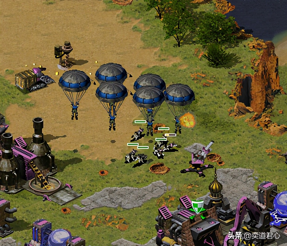 红色警戒如何给自己的军队升级,红色警戒有些敌人打不死