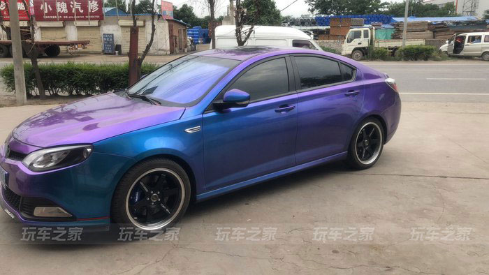 新款名爵mg6改装,黑色名爵mg6改装