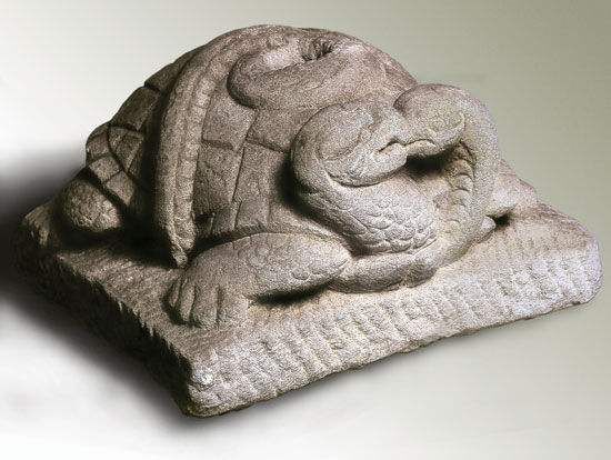 上古时期的四大神兽玄武,上古玄武神