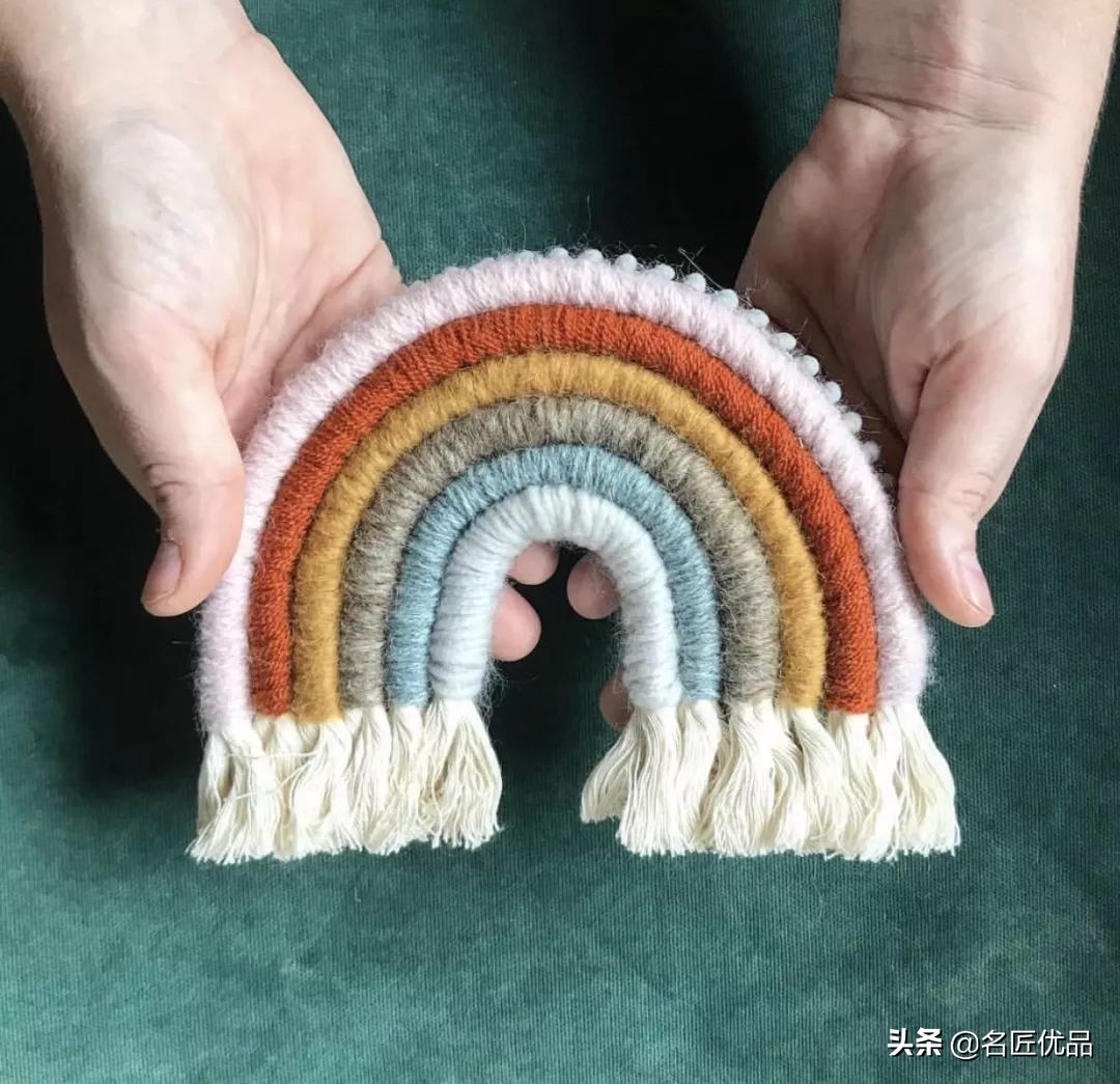 自己在家做家用装饰,diy手工挂毯教程