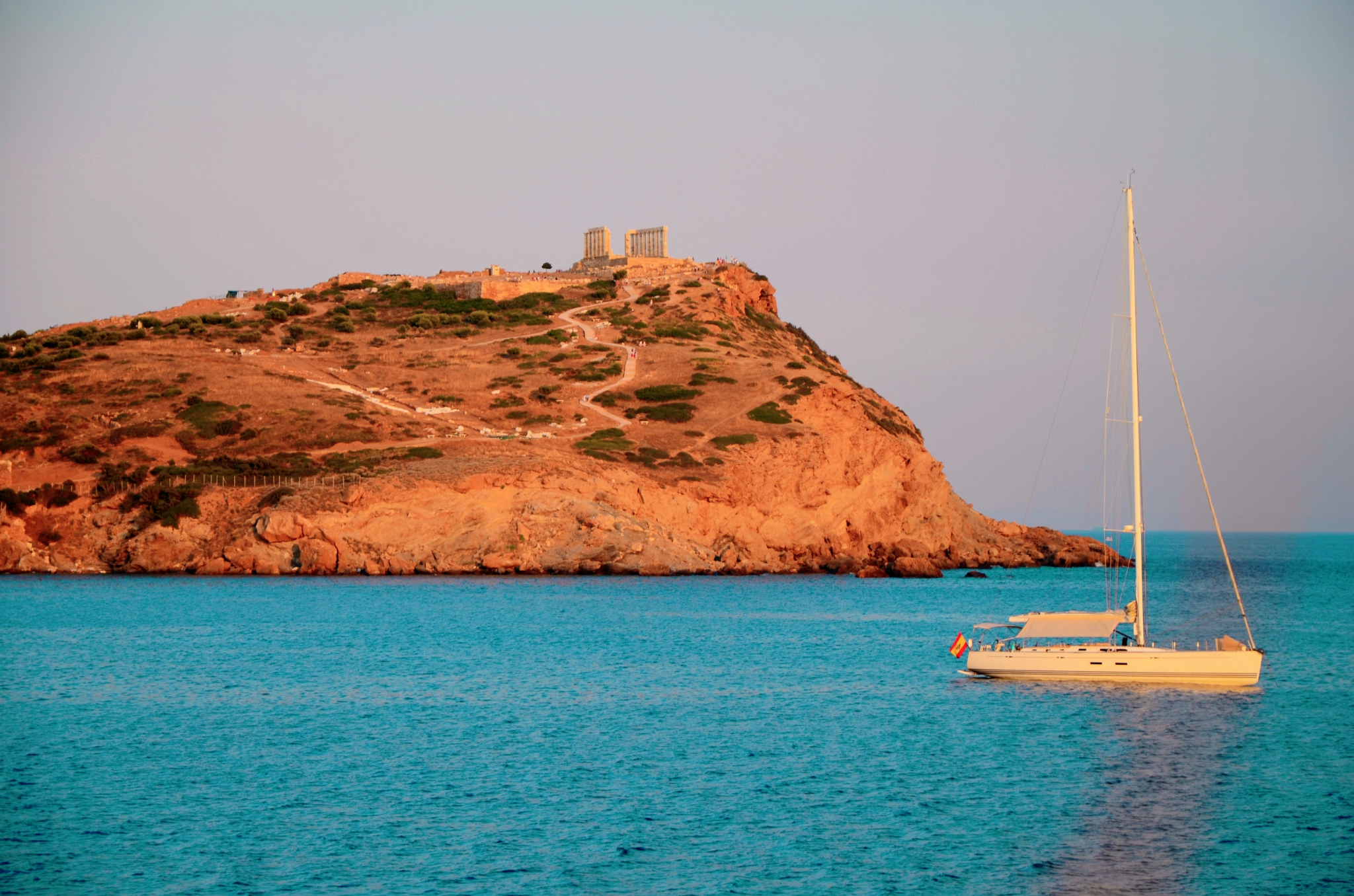 海神波塞冬的宫殿叫什么,希腊波塞冬海神庙