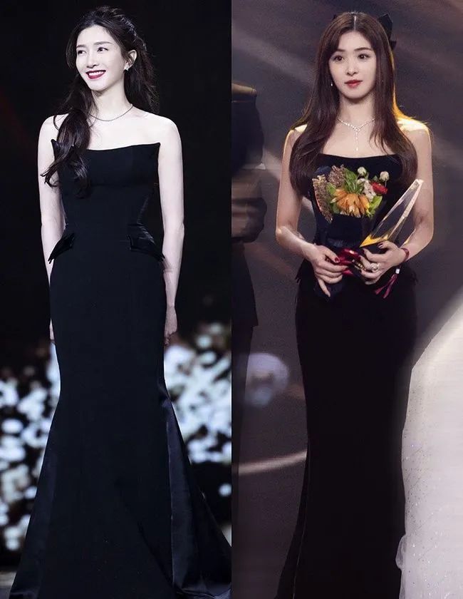 女星红毯撞衫,红毯女星难逃撞衫魔咒