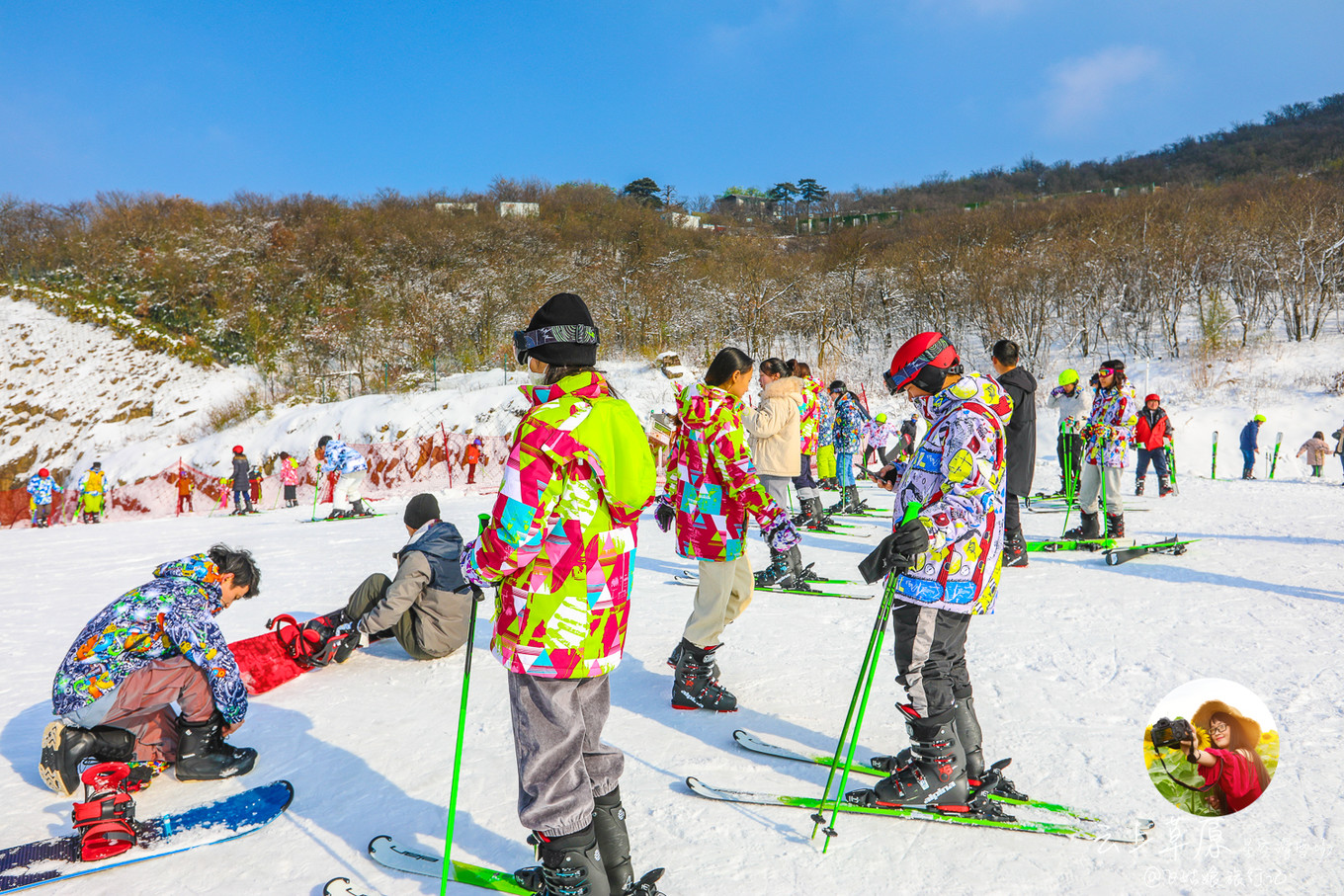 安吉云上草原滑雪场里的酒店,安吉云上草原滑雪场高级雪道索道