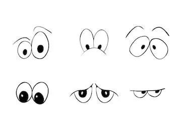 人物漫画简单表情包可爱,漫画中的表情包画法