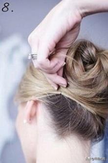 夏天盘发教程中长发减龄蝴蝶结,花苞头盘发的扎法教程儿童