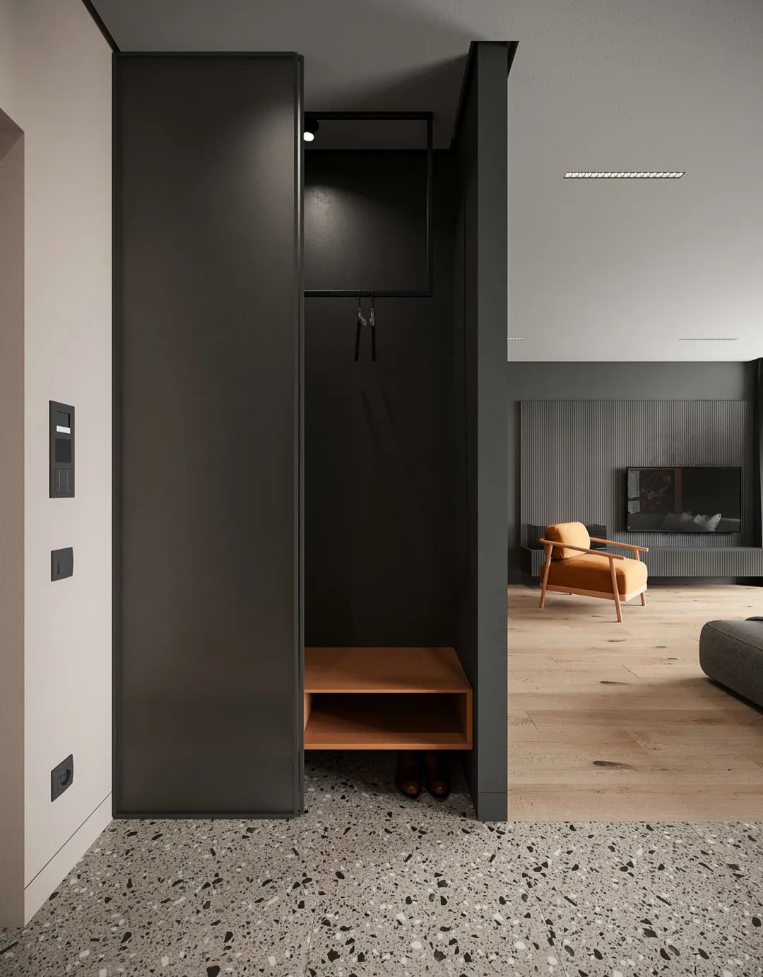 70平方现代简约高级灰,现代极简的高级灰简约风格