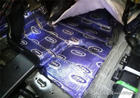 福特探险者隔音施工后对比,福特探险者隔音改装