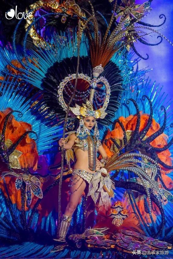 真实的巴西狂欢节,巴西惊艳沙滩狂欢节